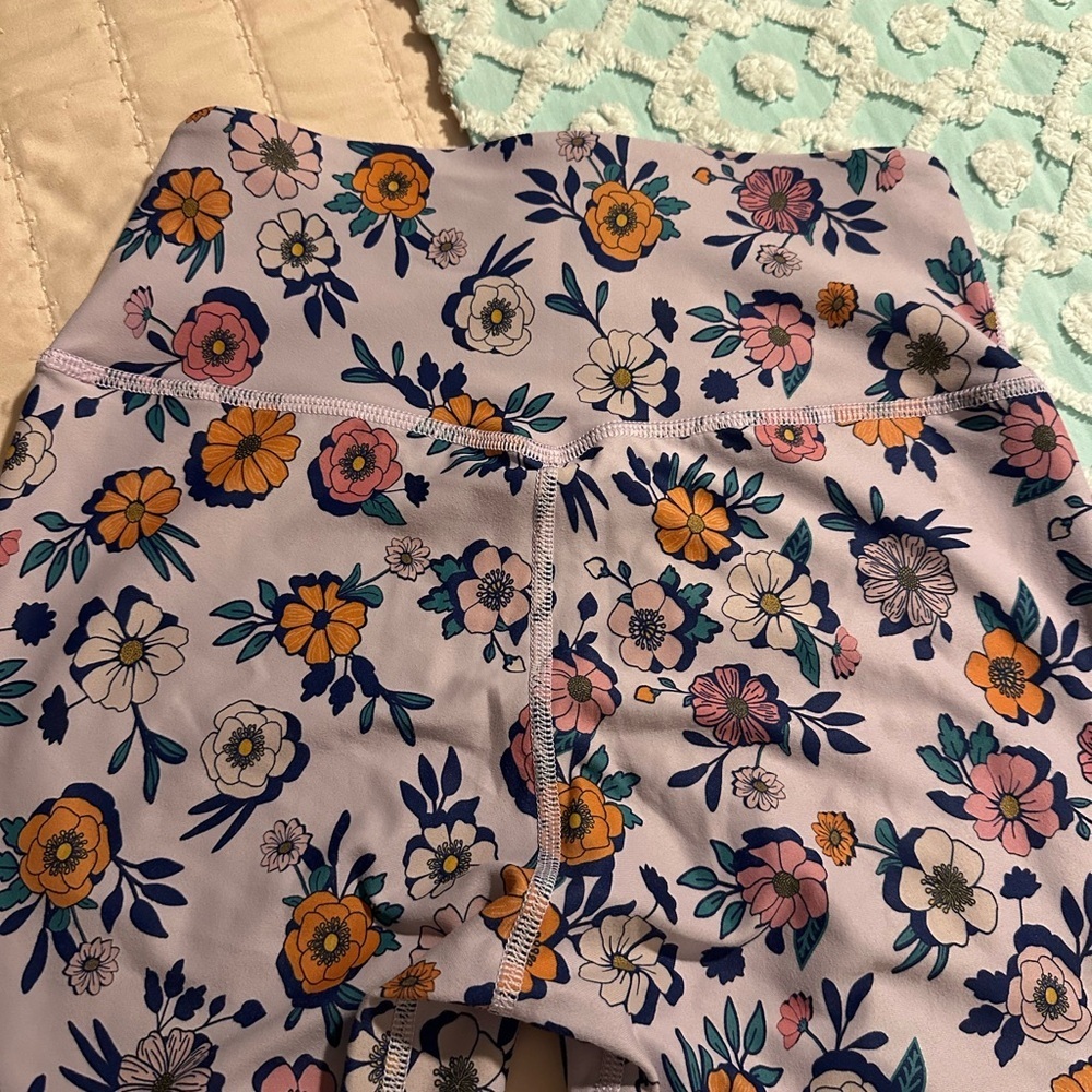 BECCO Floral Two-Piece Activewear Set Sz M - Picture 9 of 10